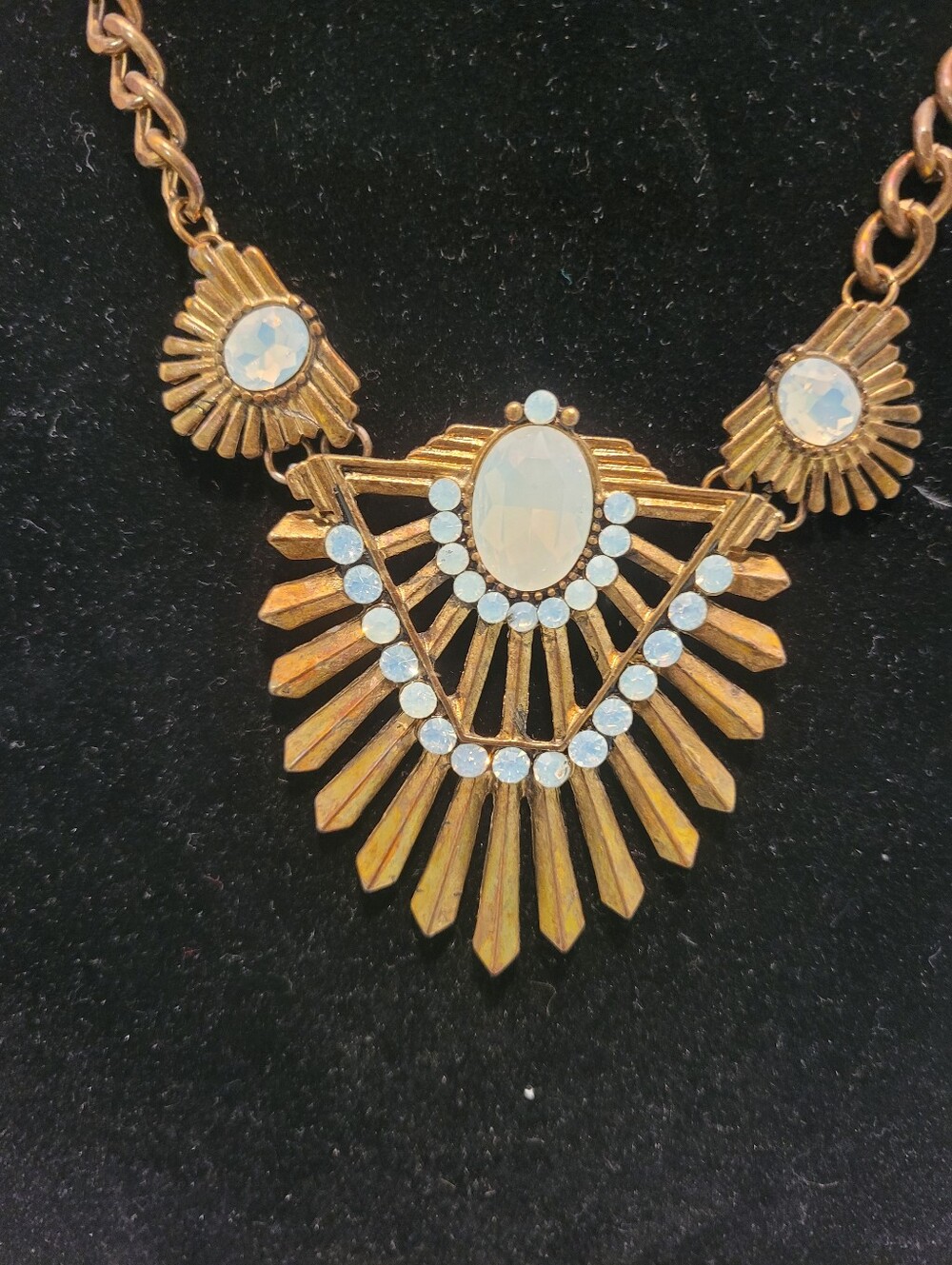 Vintage Marigold Necklace By Park Lane Unsigned